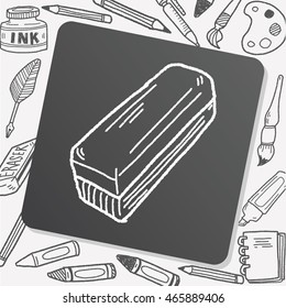 whiteboard eraser doodle