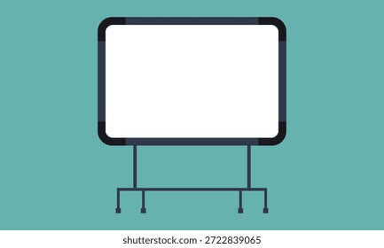 Icono de pizarra. Vector de pizarra vacío. Plantilla de pizarra de oficina. 