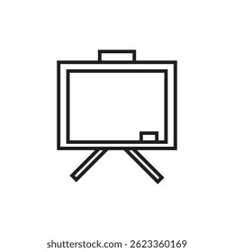 Diseño de elemento de ilustración de icono de pizarra blanca