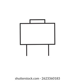 whiteboard icon illustration element design