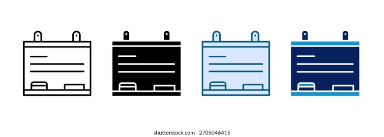 Whiteboard Icon Set Multiple Style Collection
