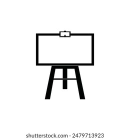 Whiteboard icon vector illustration logo design