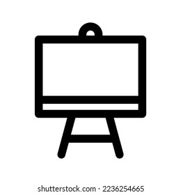 Whiteboard Icon Vector Symbol Design Illustration