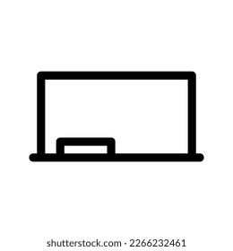Whiteboard Icon Vector Symbol Design Illustration