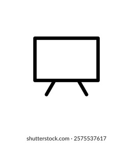 whiteboard icon vector template design