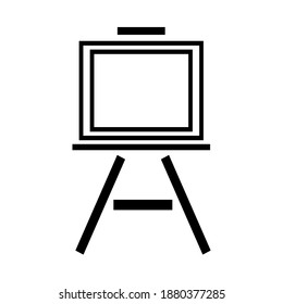 Whiteboard line icon, outline vector sign, linear style pictogram isolated on white. logo illustration. Editable stroke. Pixel perfect graphics