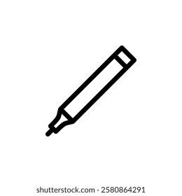 whiteboard marker icon vector design template