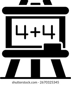 Whiteboard New Creative Icon Design Vektor