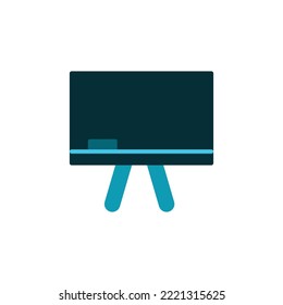 Whiteboard theme icon suitable for web, application or additional components for your project