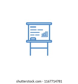 Whiteboard Vector Icon