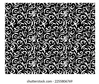 patrón de imágenes de figuras blancas adecuado para el fondo blanco textil