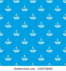Whiteness service pattern vector seamless blue repeat for any use