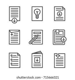 Whitepaper - Download Icon Button Set