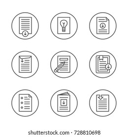 Whitepaper - Download Icon Button Set