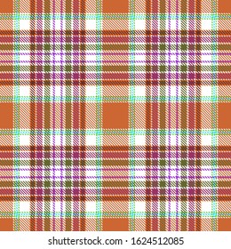 White,Purple,Khaki,Green and Brown Tartan Plaid Scottish Seamless Pattern. Texture from tartan, plaid, tablecloths, shirts, clothes, dresses, bedding, blankets and other textile.