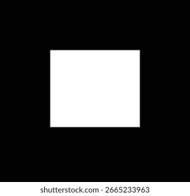 Ícone de espaço em branco, vetores de espaço mínimo e grupo de layout de pacote de vetor de área vazia, ícones de design e formatação para conceitos gráficos limpos, simples e modernos, menu , coluna única, formas básicas,