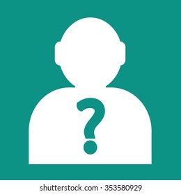 Who Icon Illustration and Vector Art