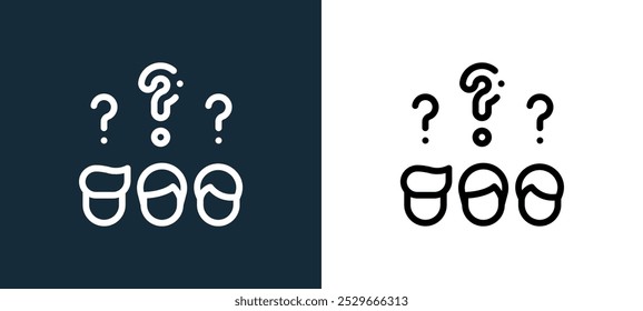 who icon isolated on white and black colors. who outline linear vector icon from recruitment collection for mobile apps, web and ui.