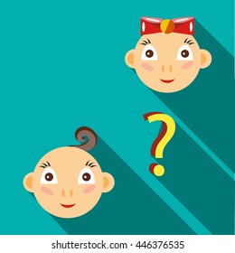 Who will be born, boy or girl who will be born