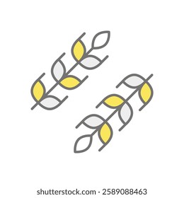 Whole Grains icon vector stock illustration
