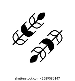 Whole Grains icon vector stock illustration