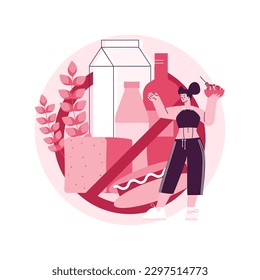 Whole30 diet abstract concept vector illustration. Eating reset, elimination diet, food cleanse, healthy lifestyle, fresh vegetable, bread and pasta, dietary dish, nutrition abstract metaphor.