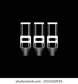 Wholesale cereal dispenser or candy bin dispensers in outline for retail store