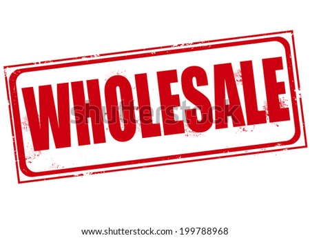 wholesale grunge stamp with on vector illustration