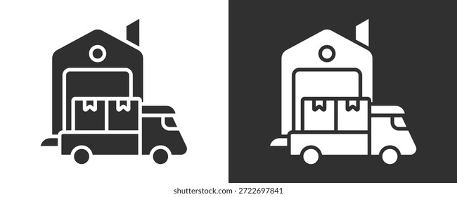 Venta al por mayor Icon Set Colección de Vector aislada en blanco y negro