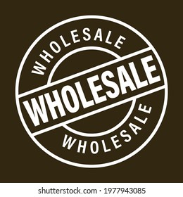 wholesale vector stamp isolated on dark background