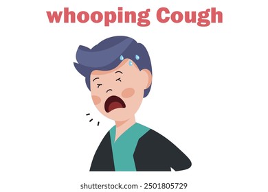 Whooping cough (pertussis) is a contagious respiratory disease causing severe coughing fits with a "whooping" sound. Similar diseases include diphtheria, croup, bronchitis, and respiratory syncytial v