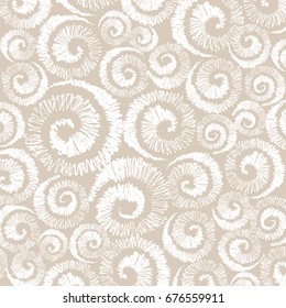 whorl dandelion decorative vector background.