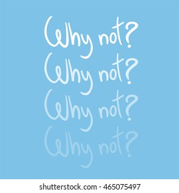 Why not message icon