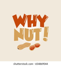 why nut not quote modern simple illustration