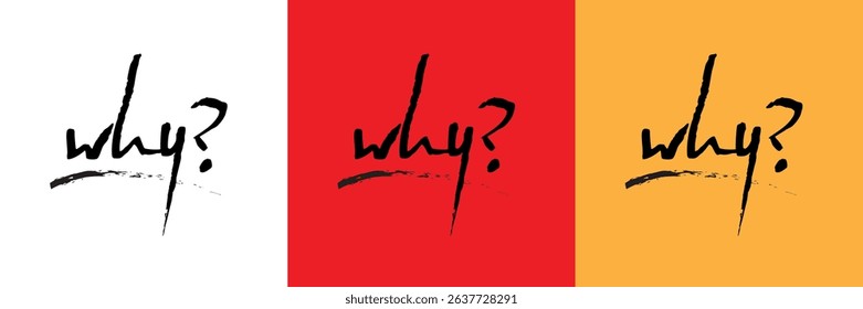 why text with question sign