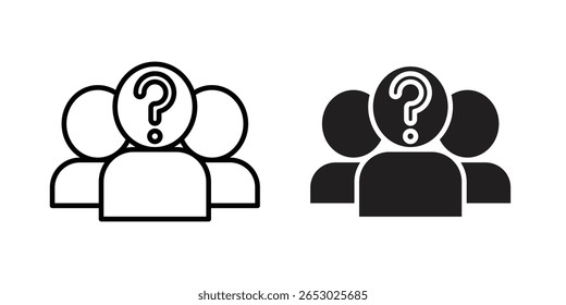 Por que usar ícone Ilustração de modelo de vetor de design de logotipo