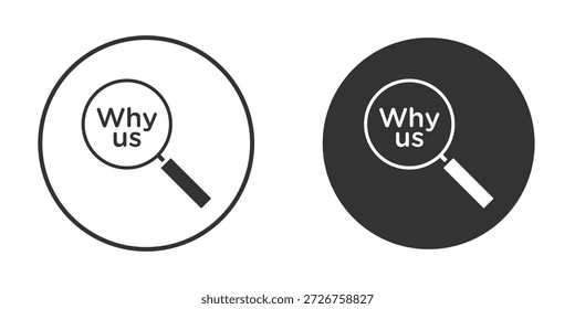 Por que usar ícone silhueta forma gráfico simples simples clipart símbolos