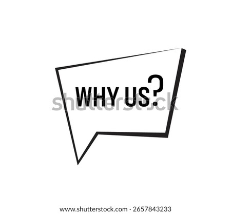 why us text information sign