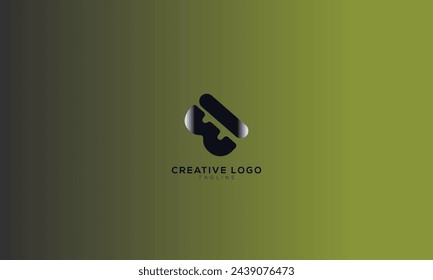 WI Abstract initial monogram letter alphabet logo design