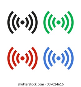wi fi - color vector icon