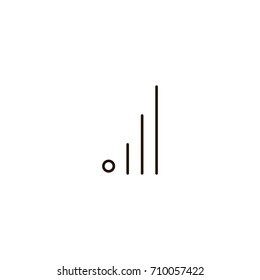 Wi Fi flat icon. Single high quality symbol of line wi-fi vector for web design or mobile app. Color signs of wifi for design logo. Single pictogram of internet on white background