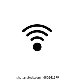 wi fi icon flat design