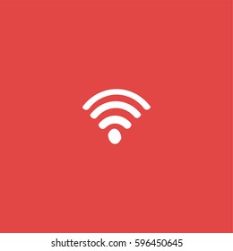 WI FI icon illustration isolated vector sign symbol