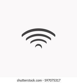 Wi Fi icon illustration isolated vector sign symbol