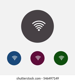 wi fi icon illustration vector, can be used for design