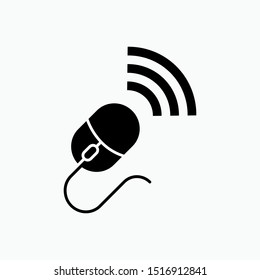 Wi fi Icon. Internet Connection Symbol for Design, Presentation, Website or Apps Elements - Vector.