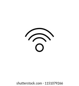 Wi fi icon vector