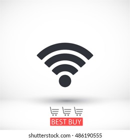 Wi fi icon vector