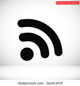 Wi fi icon vector