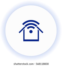 Wi fi  icon. Vector design.